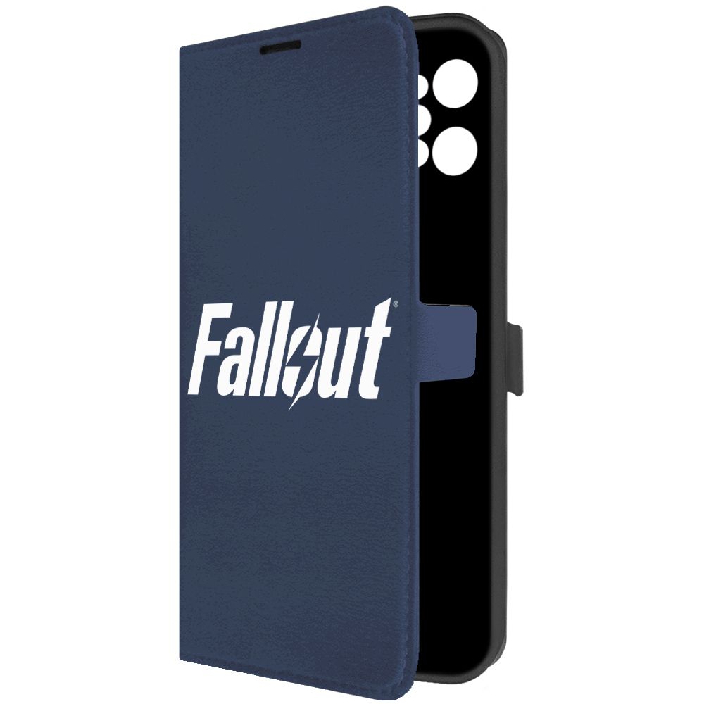 

Чехол-книжка Krutoff Eco Book для Realme C31 Fallout синий