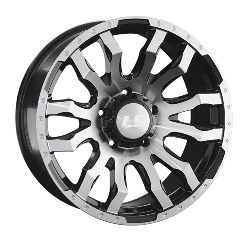 

Колесный диск LS WHEELS, 1294 9x20/5x150ET25 110.5 Bkf, Черный;серебристый
