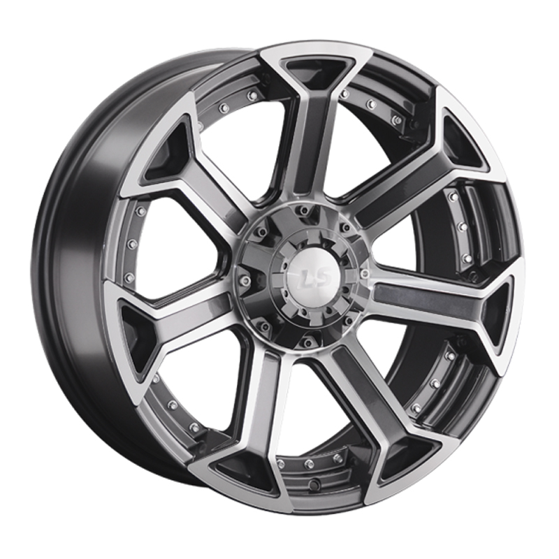

Колесный диск LS WHEELS, 1293 9x20/6x139.7ET25 67.1 Gmf, Серый;серебристый