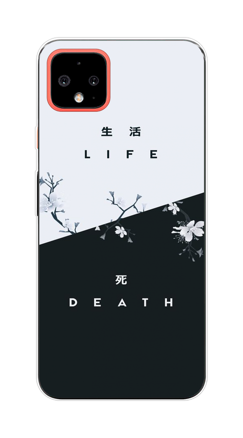 

Чехол Awog на Google Pixel 4 XL "Life and death", Разноцветный, 270550-7
