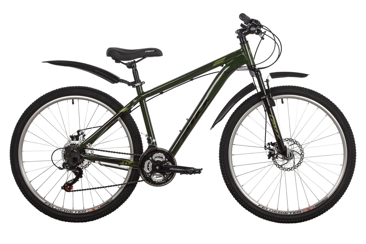 Велосипед Foxx 26AHD.ATLAND.14GN2 зеленый 154645