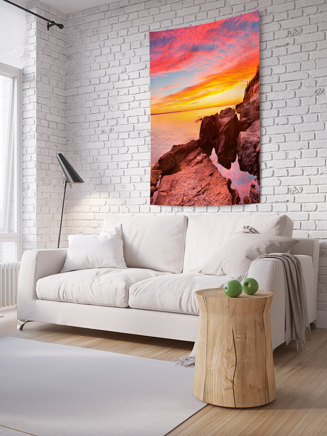 

Вертикальное фотопанно на стену JoyArty Морское жилье 100x150 см, Морское жилье