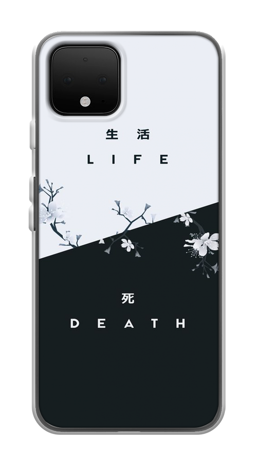 

Чехол Awog на Google Pixel 4 "Life and death", Разноцветный, 270250-7