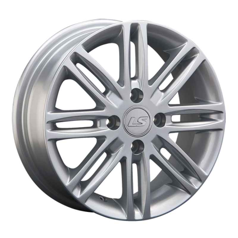 

Колесный диск LS WHEELS, 1066 5.5x14/4x100ET45 60.1 Sil, Серебристый
