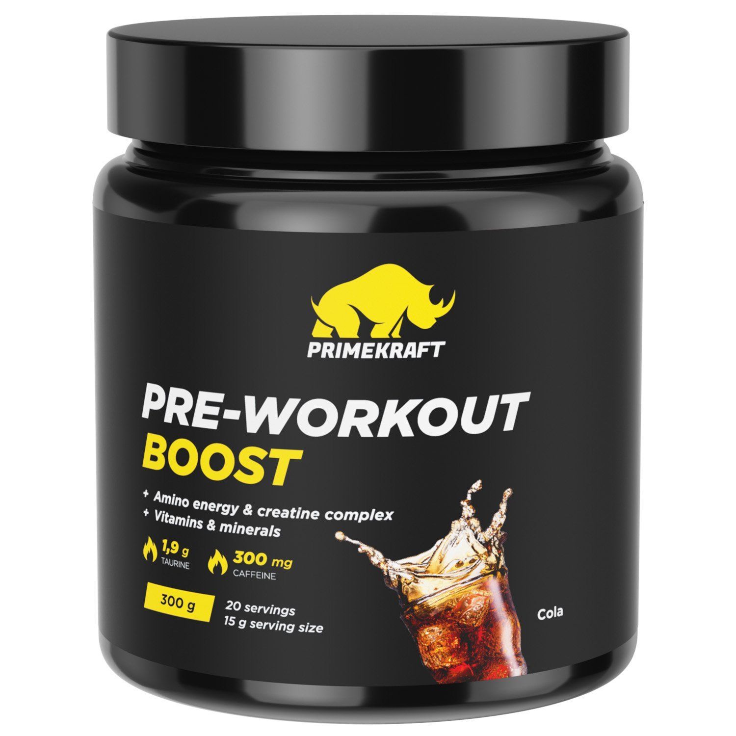 Prime Kraft Pre-Workout Boost, 300 g (кола)