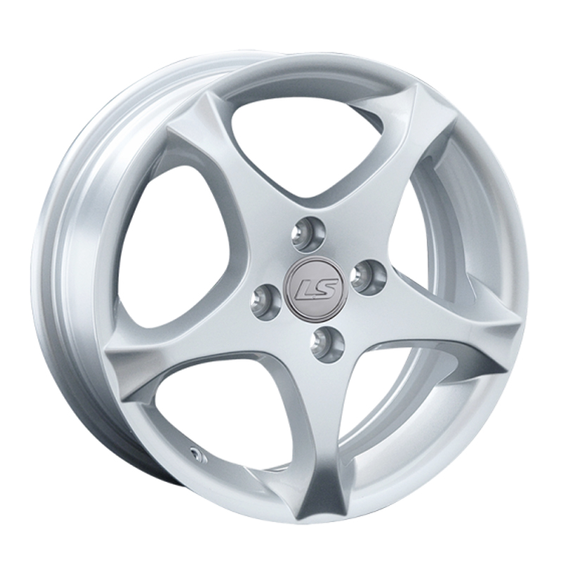 

Колесный диск LS WHEELS, 1065 5.5x14/4x100ET45 60.1 Sil, Серебристый