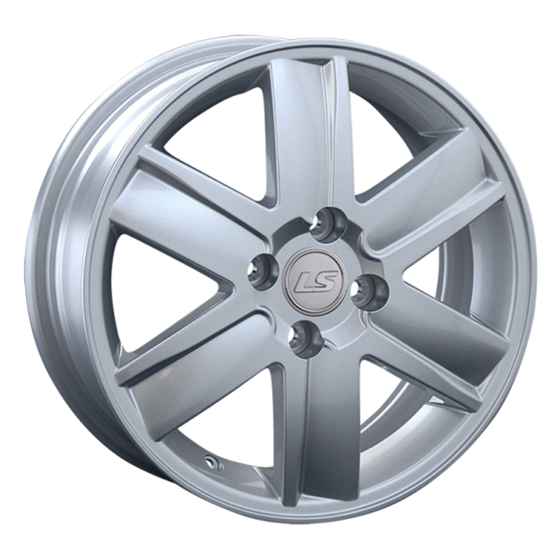 

Колесный диск LS WHEELS, 1064 5.5x14/4x100ET45 60.1 Sil, Серебристый