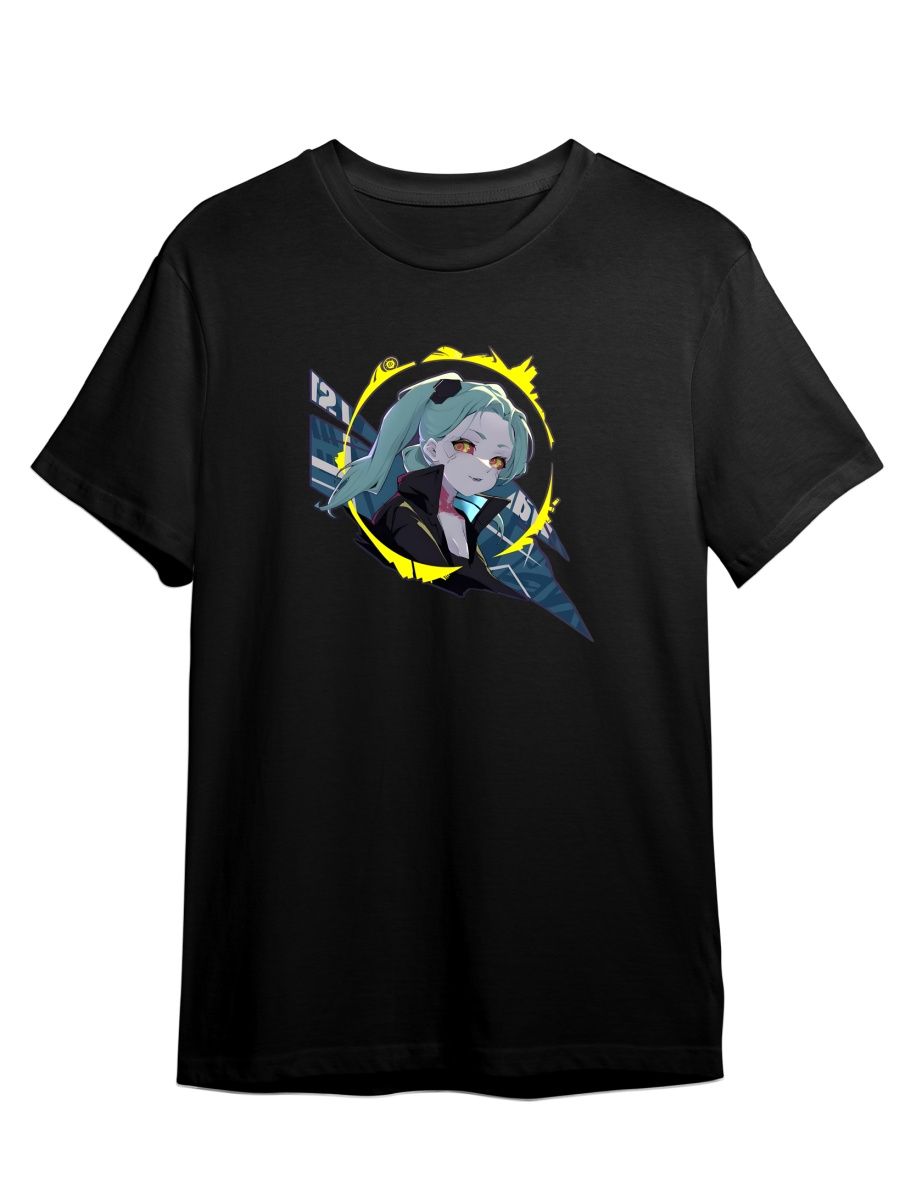 

Футболка унисекс СувенирShop Аним Киберпан/Cyberpunk/Rebecca 2 черная 5XL, Черный, "Аним Киберпан/Cyberpunk/Rebecca" 2