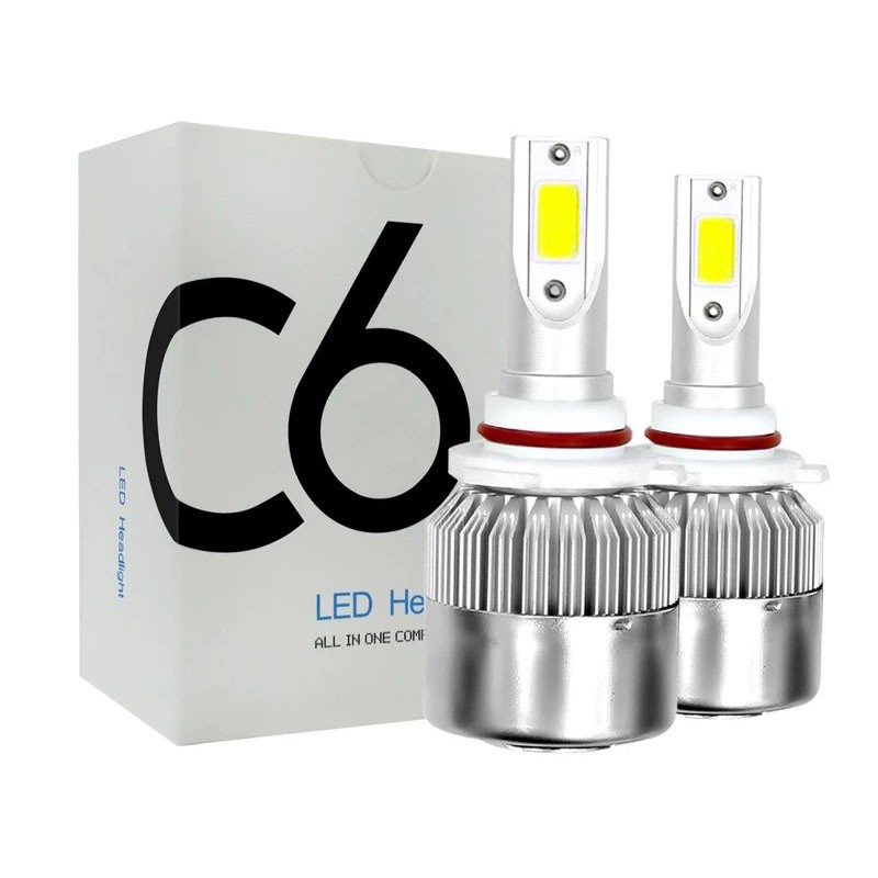 Лампа светодиодная LED C6 H11 5500К 2шт.