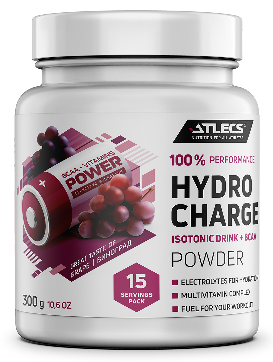 Atlecs Hydro Charge 300 g (виноград)