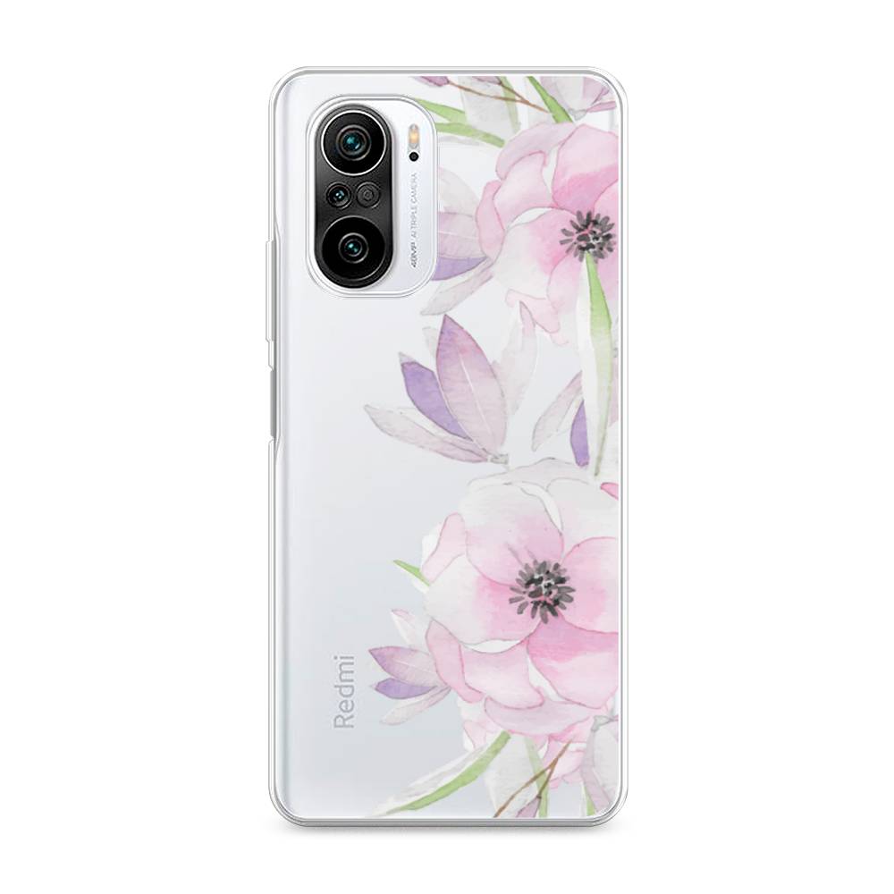 

Чехол Awog на Xiaomi Redmi K40 "Нежные анемоны", Разноцветный, 310950-8