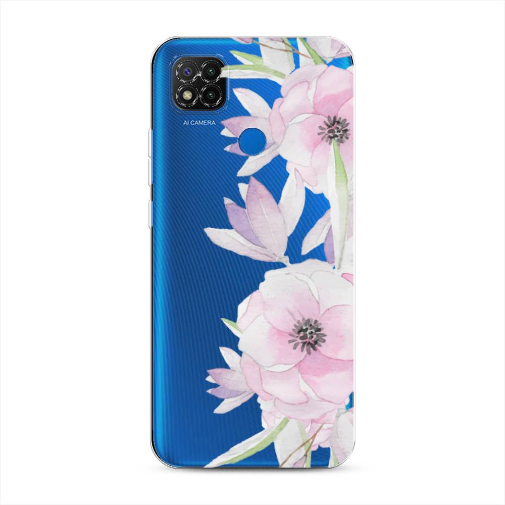 

Чехол Awog на Xiaomi Redmi 9C "Нежные анемоны", Разноцветный, 39050-8