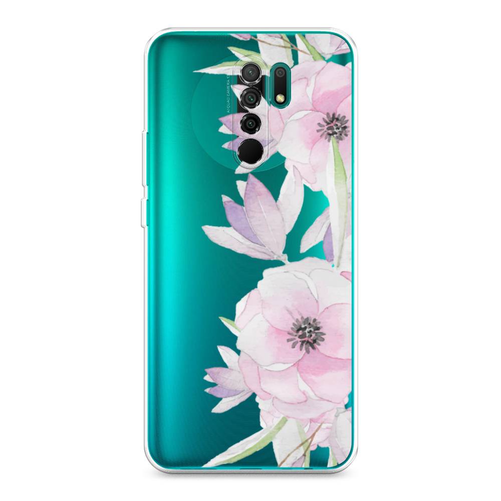 

Чехол Awog на Xiaomi Redmi 9 "Нежные анемоны", Разноцветный, 38350-8