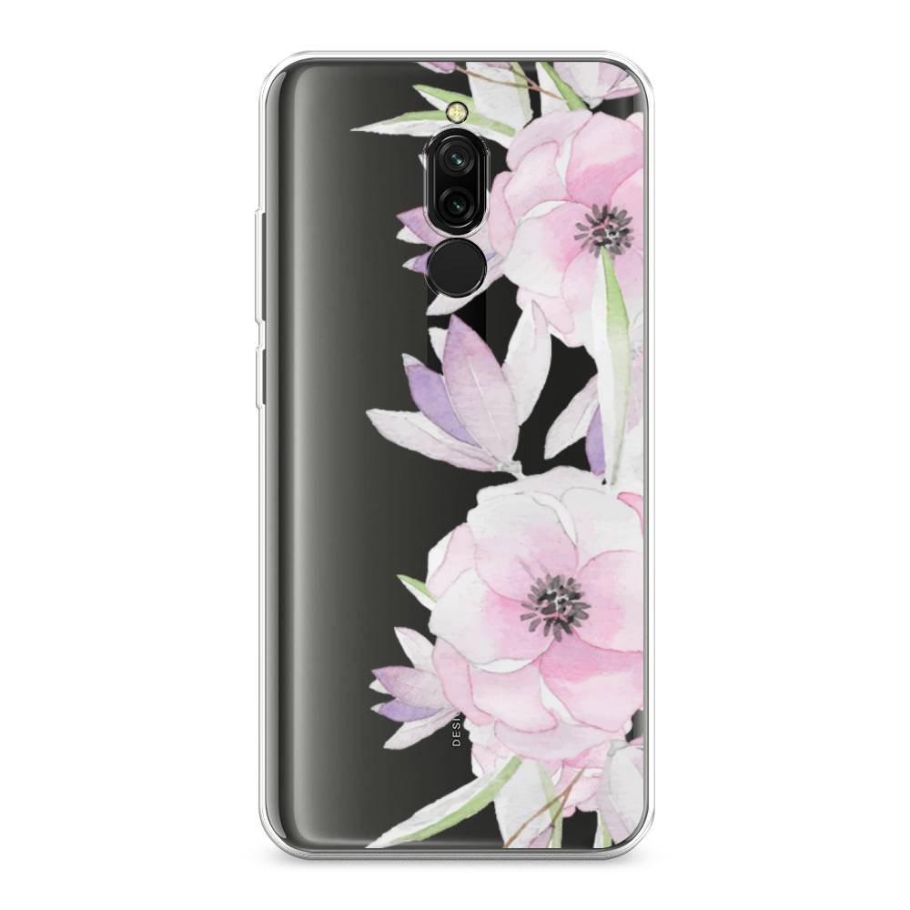 

Чехол Awog на Xiaomi Redmi 8 "Нежные анемоны", Разноцветный, 37150-8