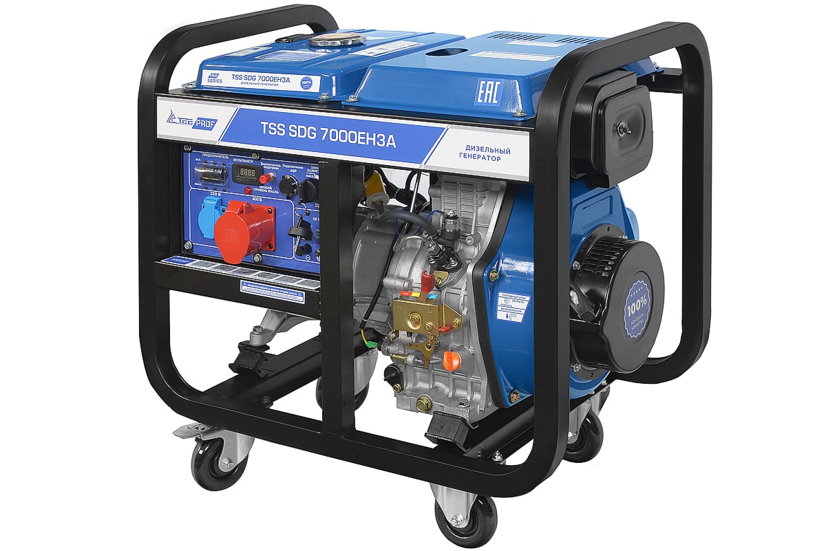 

Дизель генератор ГК ТСС SDG 7000EH3A, SDG