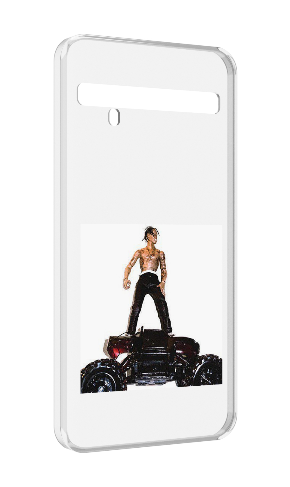

Чехол MyPads Travis Scott - Rodeo для TCL 10 Pro / TCL 10 + Plus, Прозрачный, Tocco