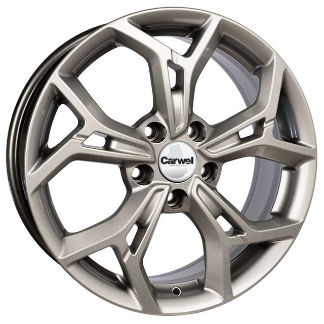 

Колесный диск R17 5x114,3 7J ET39 D60,1 Carwel Карачи 203 (RAV4) SL, Серебристый