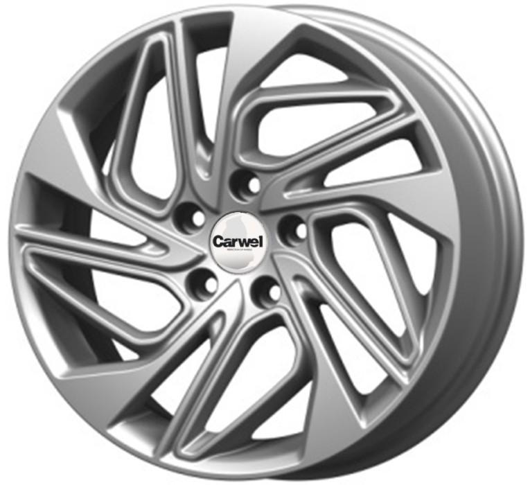 фото Колесный диск r17 5x114,3 7j et39 d60,1 carwel калкан 206 (rav4) sl