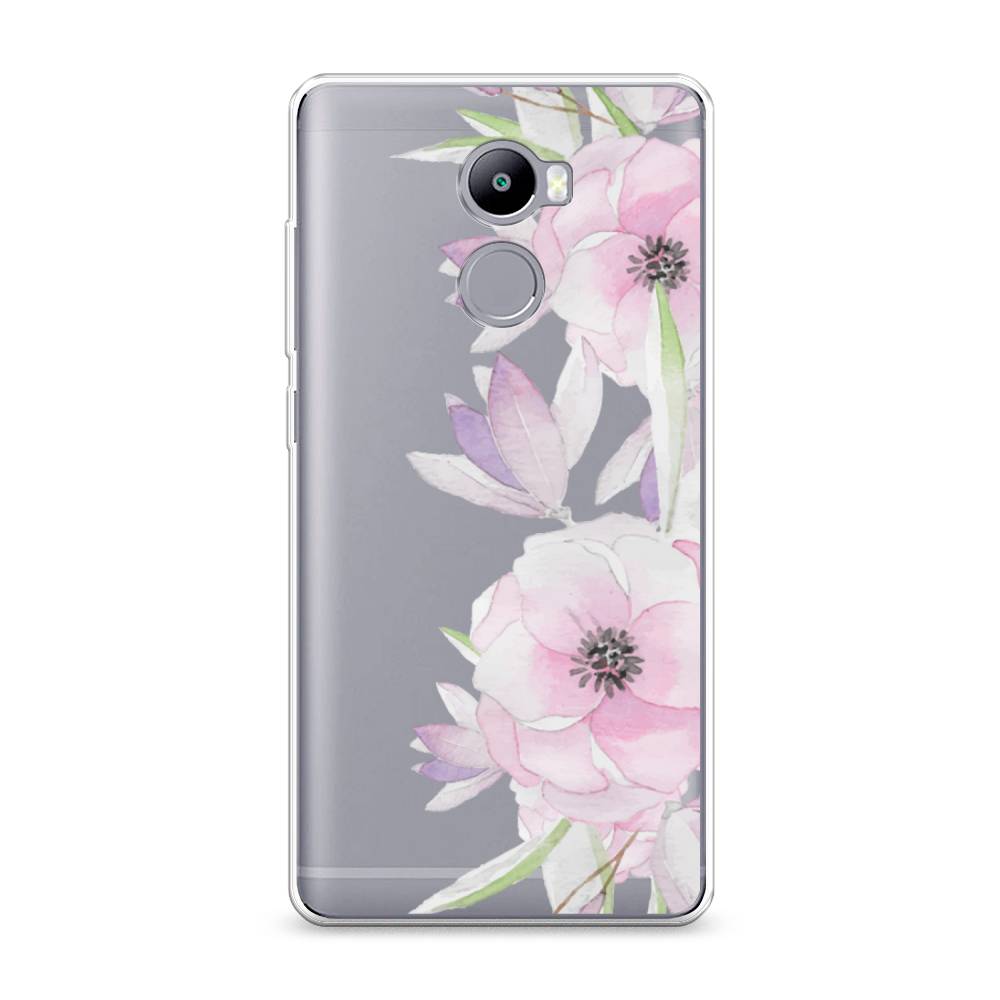 

Чехол Awog на Xiaomi Redmi 4 "Нежные анемоны", Разноцветный, 31150-8