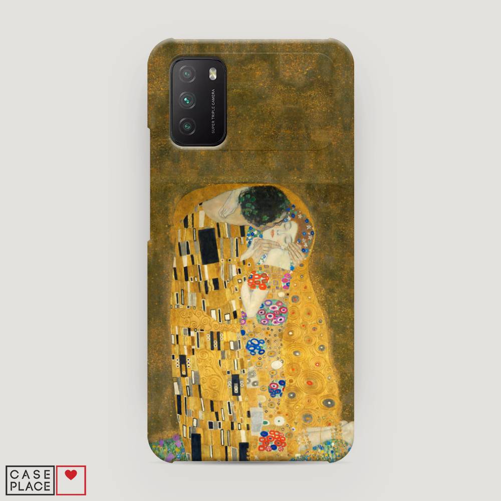 

Пластиковый чехол "Поцелуй Гюстава Климта" на Xiaomi Poco M3, 39520-7