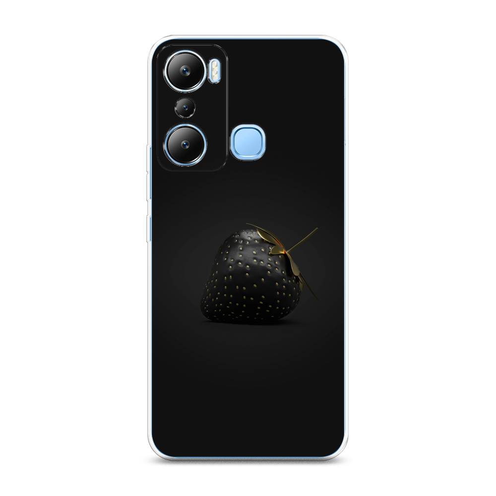 

Чехол Awog на Infinix HOT 20i "Черная клубника", Золотистый;черный;серый, 3102950-10