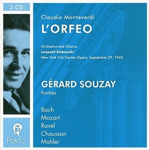 MONTEVERDI L’Orfeo. Souzay, Raskin, Yarick etc. New York City Centre Opera / Leopold Stoko