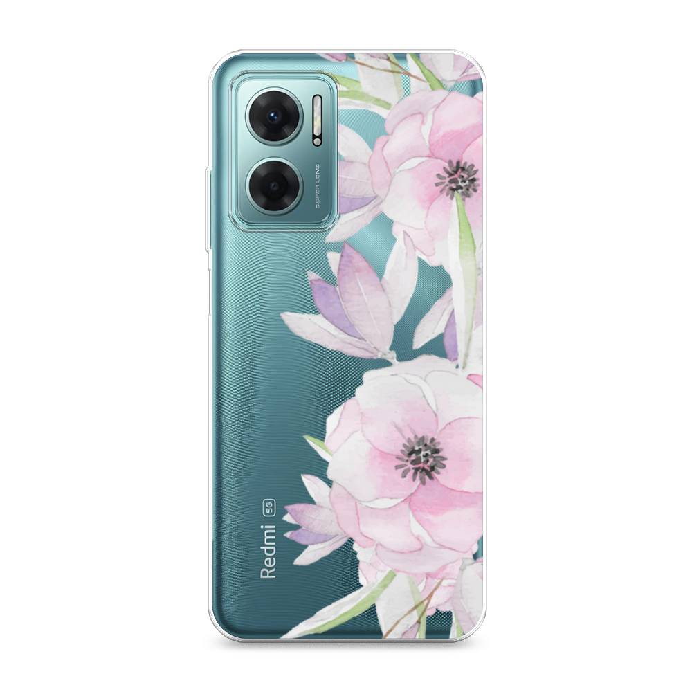 

Чехол Awog на Xiaomi Redmi 10 5G "Нежные анемоны", Разноцветный, 313550-8