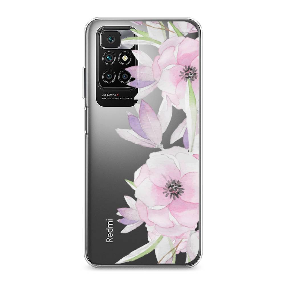 

Чехол Awog на Xiaomi Redmi 10 "Нежные анемоны", Разноцветный, 311350-8