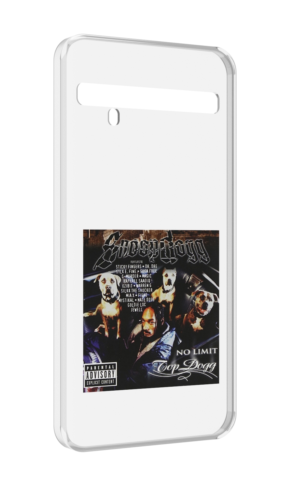 

Чехол MyPads Snoop Dogg NO LIMIT TOP DOGG для TCL 10 Pro / TCL 10 + Plus, Прозрачный, Tocco