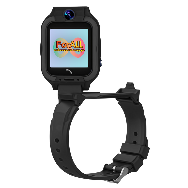 фото Детские смарт-часы forall smart kids watch c7 черный