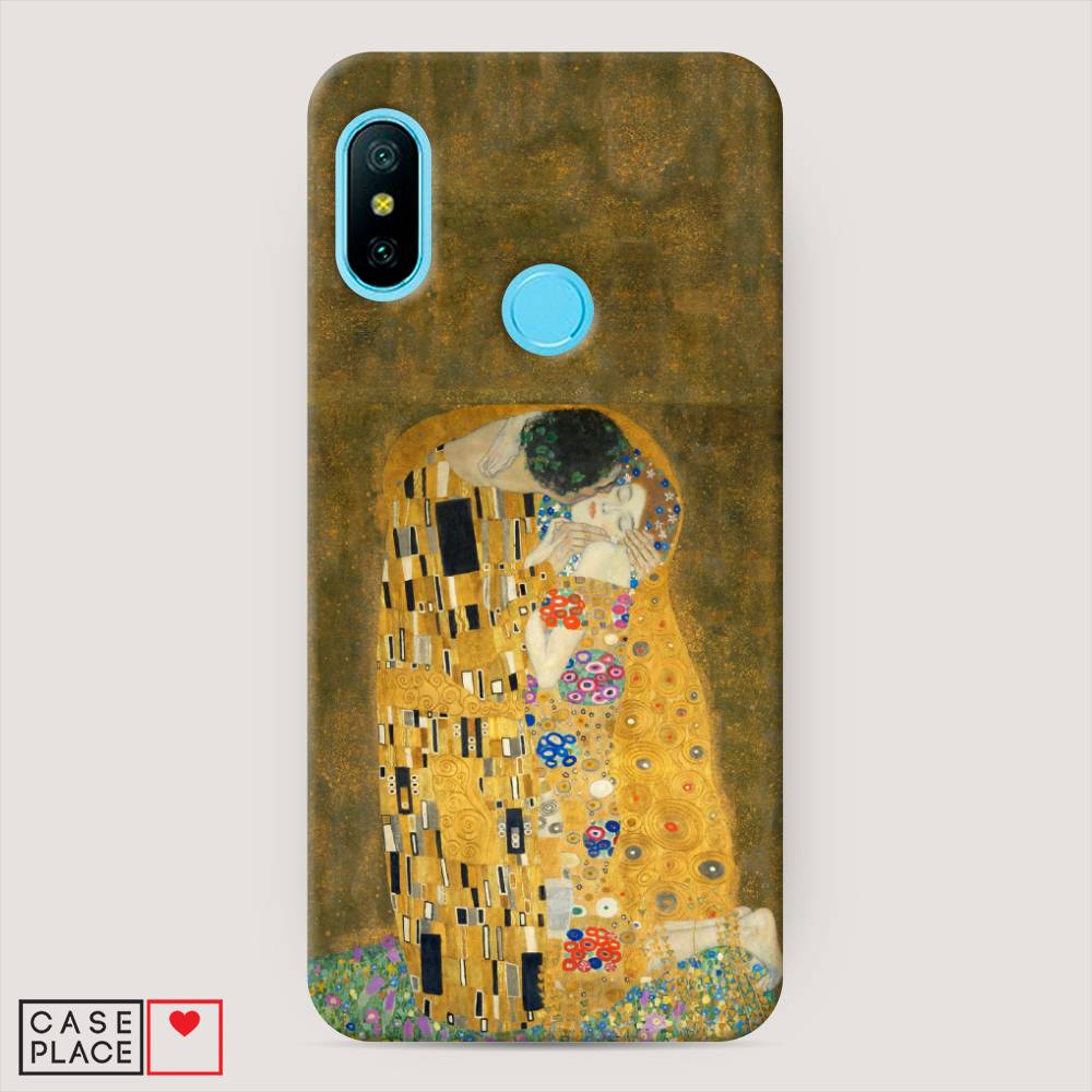

Пластиковый чехол "Поцелуй Гюстава Климта" на Xiaomi Mi A2 Lite, 34220-7
