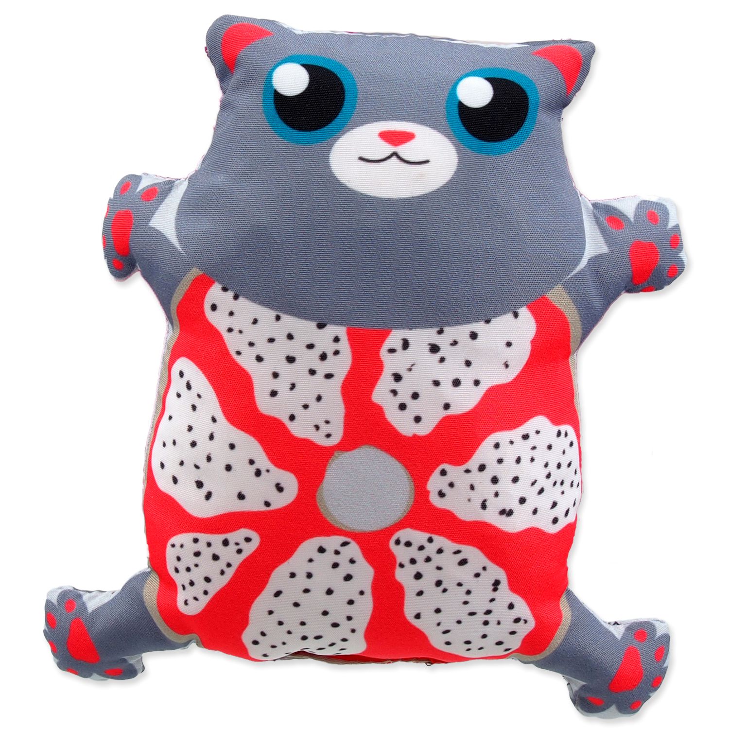 фото Мягкая игрушка для кошек magic cat cat toy 4 текстиль, мята, разноцветный, 14 см