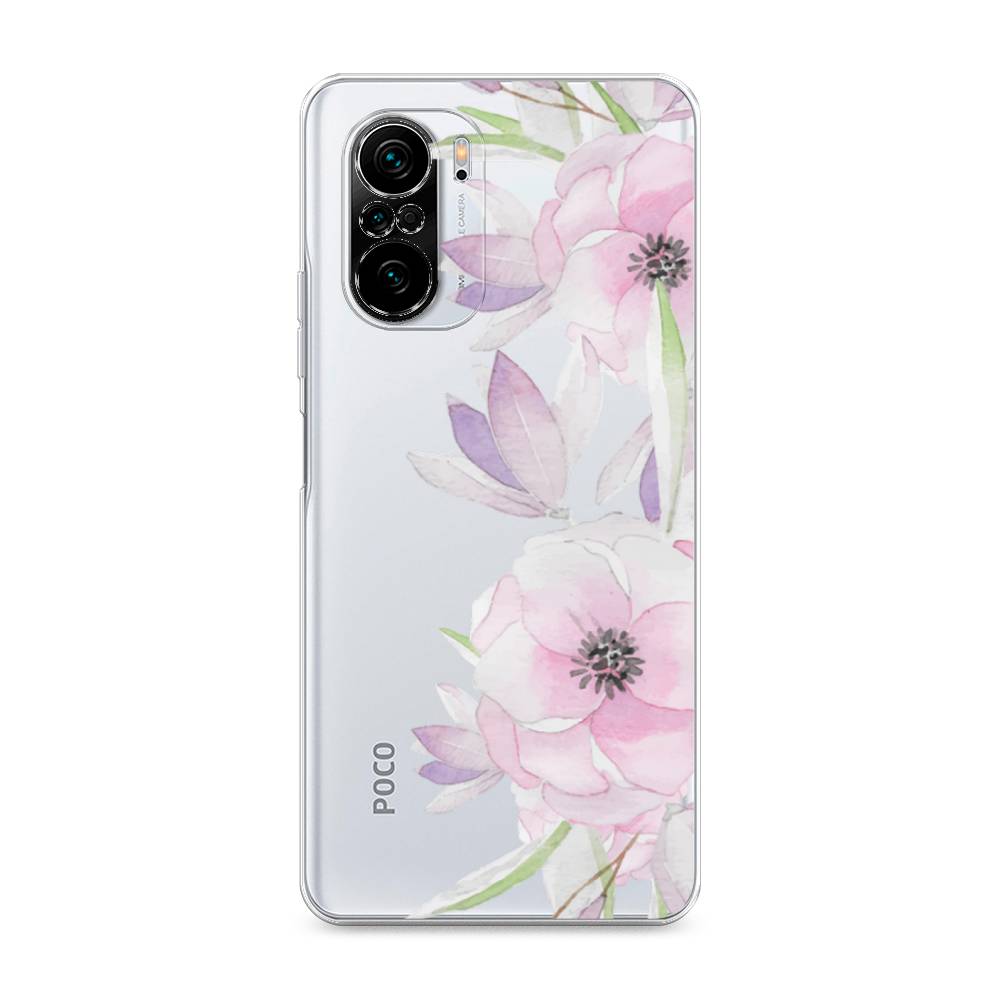 

Чехол Awog на Poco F3/Redmi K40/Mi 11i "Нежные анемоны", Разноцветный, 310150-8