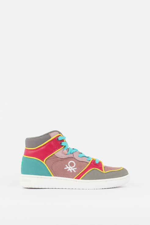 

Кеды женские United Colors of Benetton BTW127604 розовые 35 RU, BTW127604