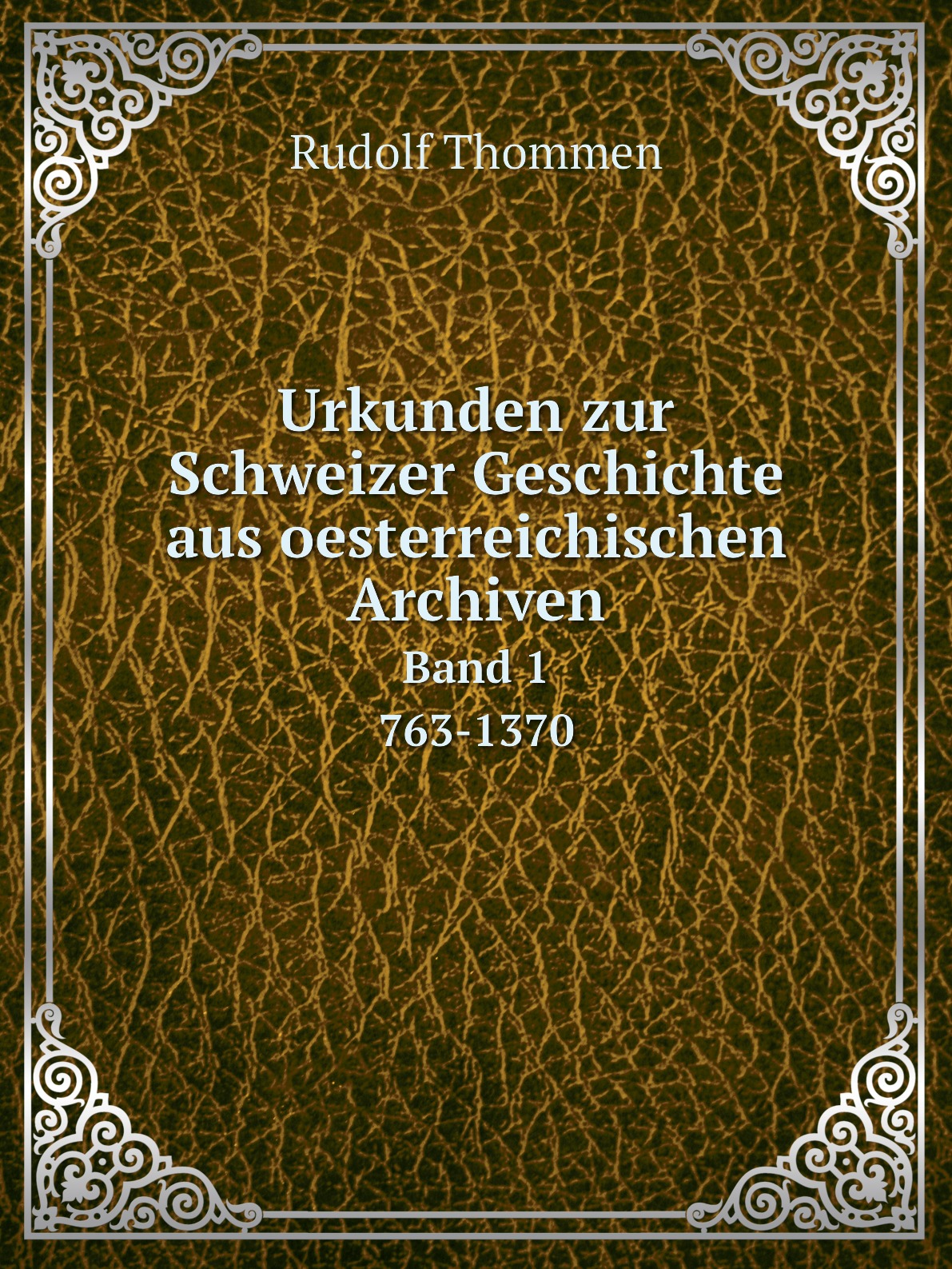 

Urkunden zur Schweizer Geschichte aus oesterreichischen Archiven