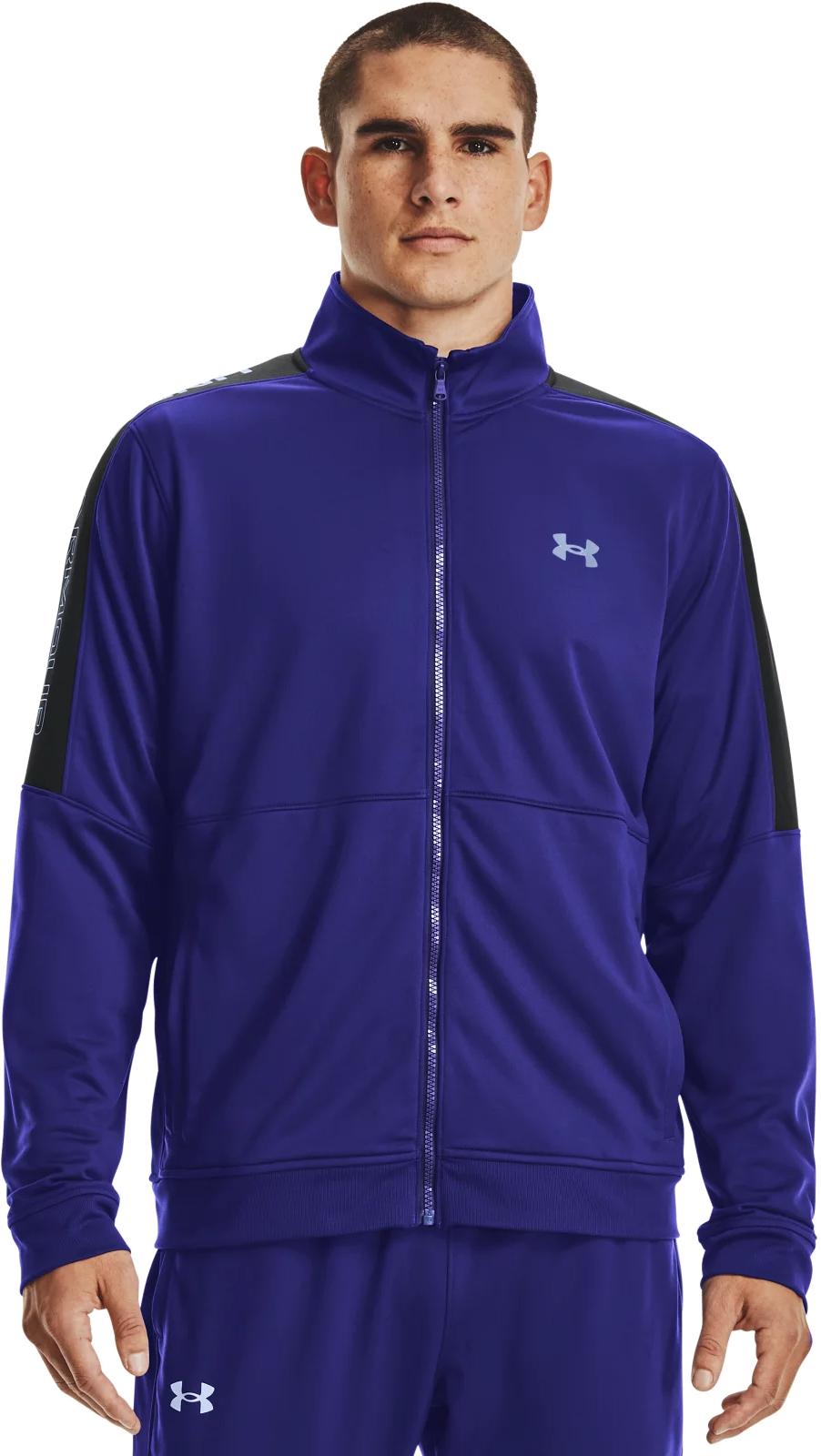 Олимпийка мужская Under Armour Ua Sportstyle Graphic Track Jacket синяя 2XL