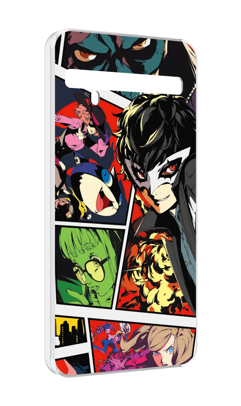 

Чехол MyPads Persona 5 art для TCL 10 Pro / TCL 10 + Plus, Прозрачный, Tocco