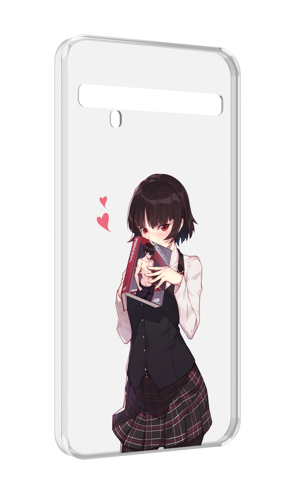 

Чехол MyPads Persona 5 - Makoto Niijima для TCL 10 Pro / TCL 10 + Plus, Прозрачный, Tocco