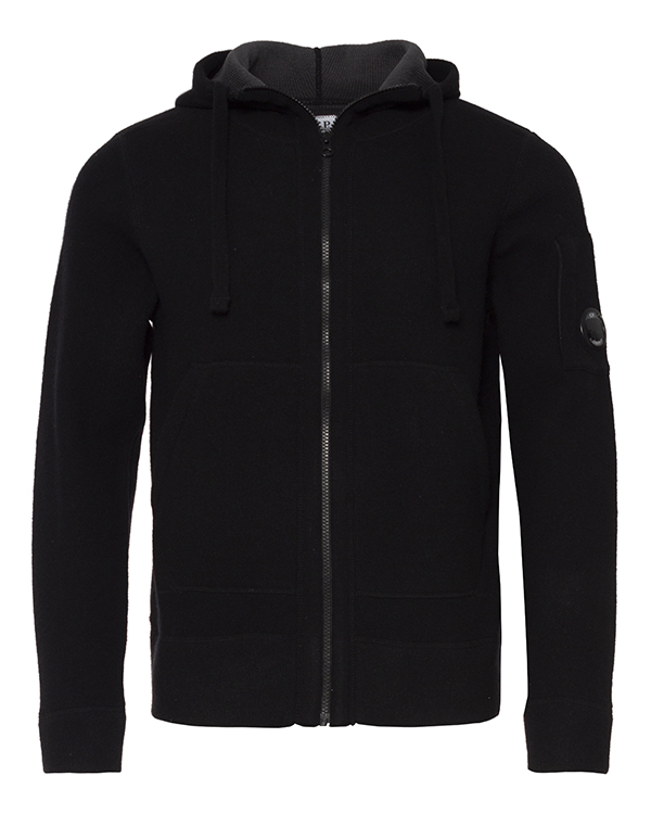 

Кардиган мужской C.P. COMPANY 09CMKN124A черный 52, 09CMKN124A