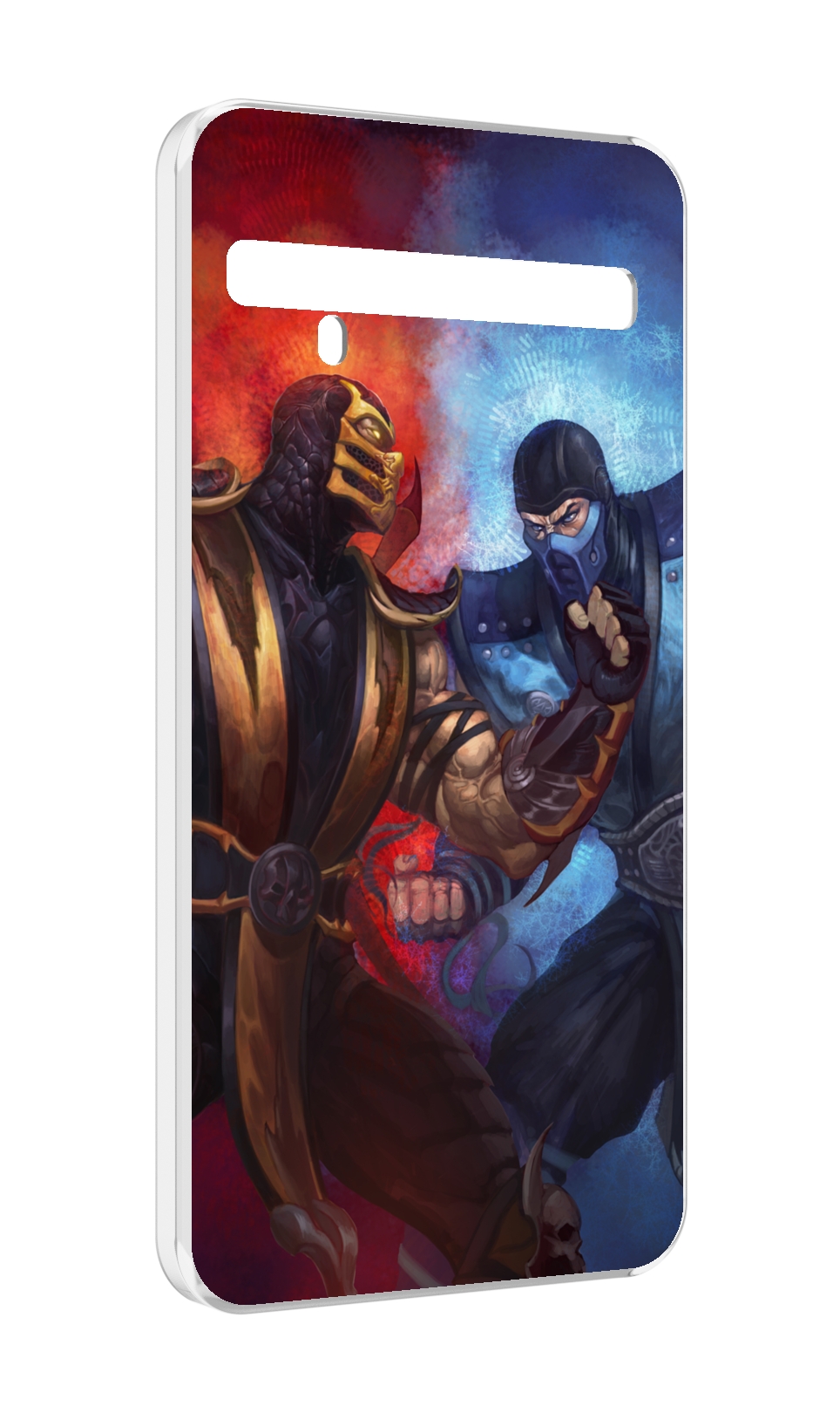 

Чехол MyPads Mortal Kombat art для TCL 10 Pro / TCL 10 + Plus, Прозрачный, Tocco