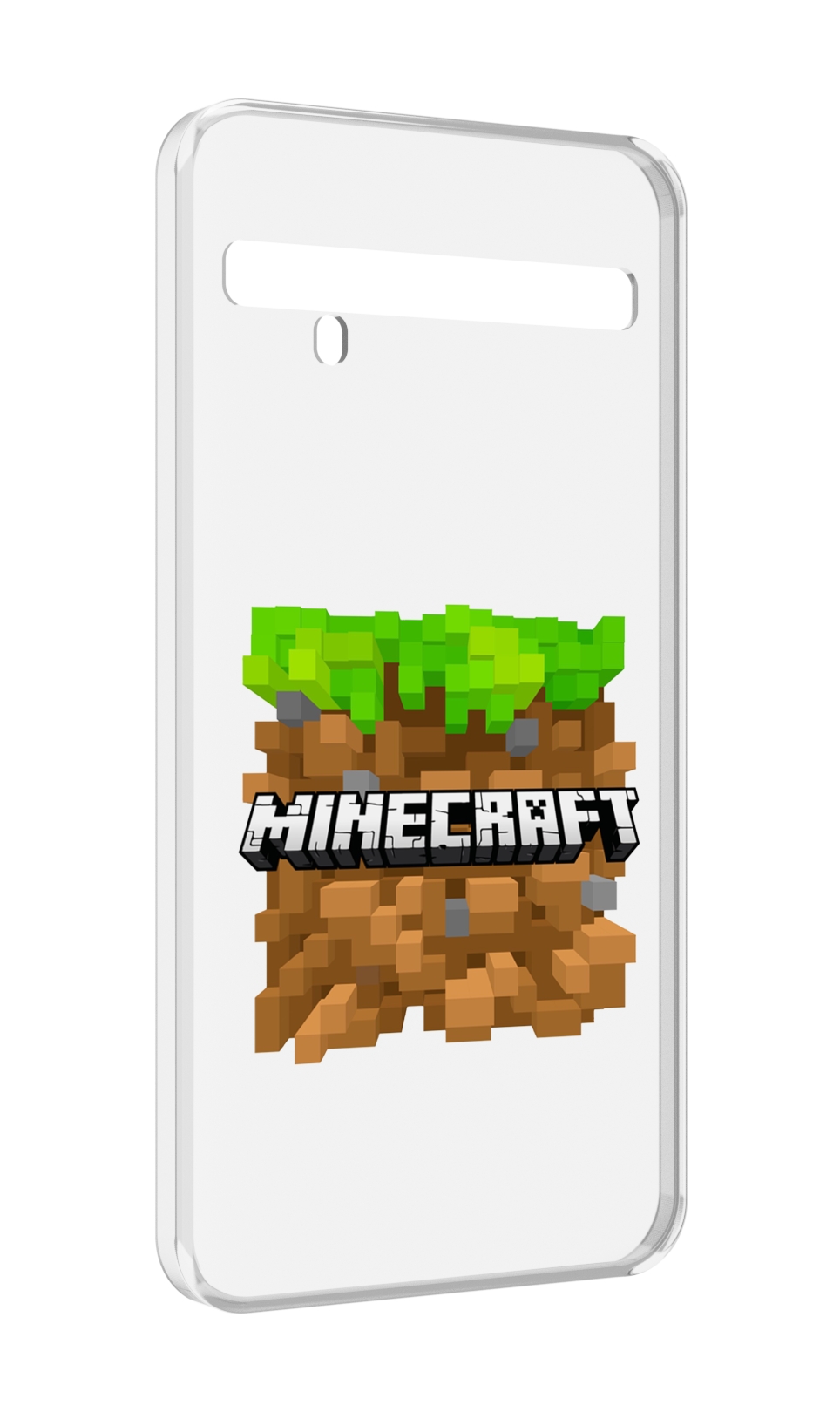 

Чехол MyPads Minecraft-2 для TCL 10 Pro / TCL 10 + Plus, Прозрачный, Tocco