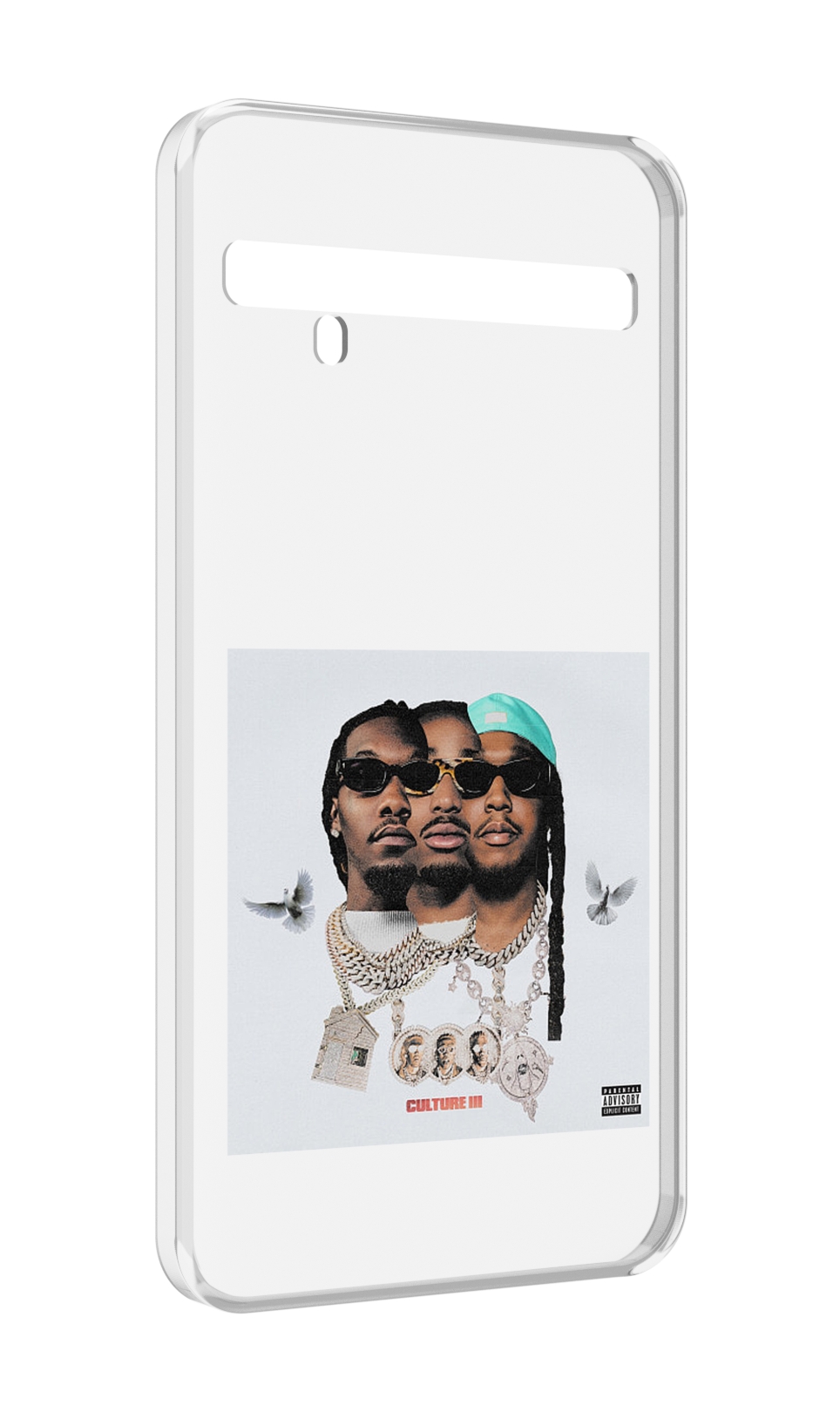 

Чехол MyPads Migos - Culture III для TCL 10 Pro / TCL 10 + Plus, Прозрачный, Tocco