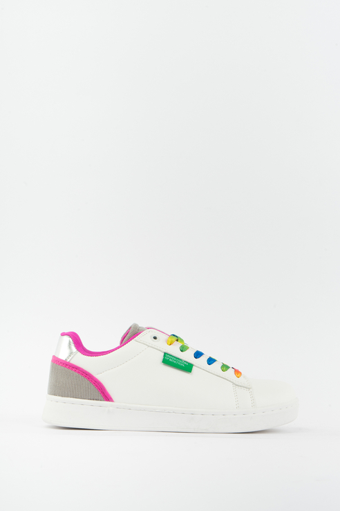

Кеды женские United Colors of Benetton BTW124010 белые 40 RU, BTW124010