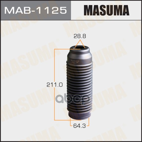 

Пыльник Амортизатора Suzuki Sx4 06-14 Переднего Masuma Masuma арт. MAB1125