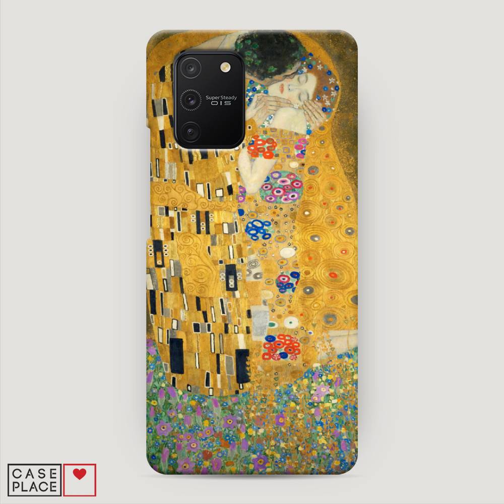 

Пластиковый чехол "Поцелуй Гюстава Климта" на Samsung Galaxy S10 Lite, 210020-7