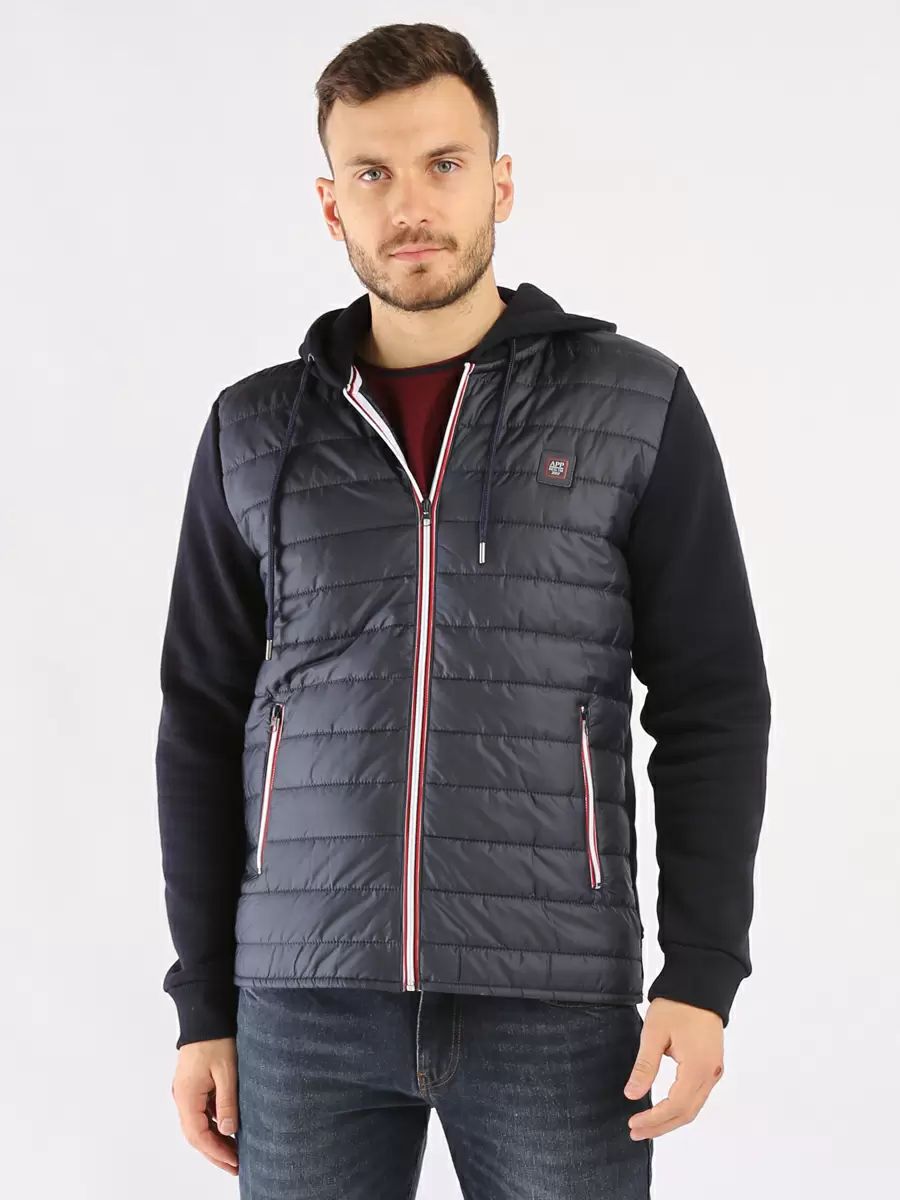 

Куртка мужская A passion play SQ70088 синяя 3XL, Синий, SQ70088