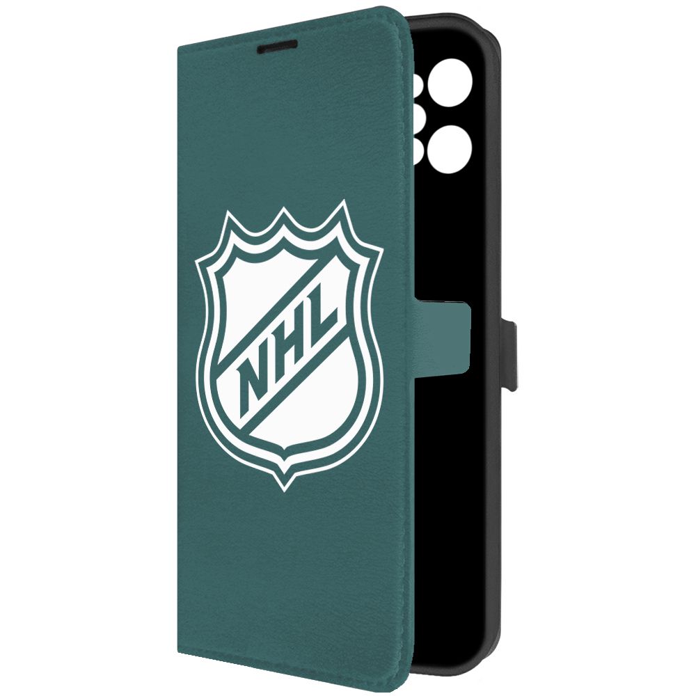 

Чехол-книжка Krutoff Eco Book для Realme C31 NHL зелёный опал, Зеленый