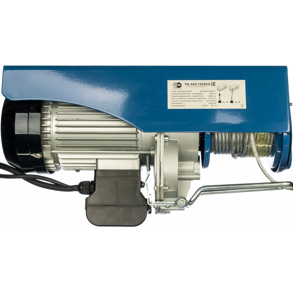 

TOR Электрическая таль PA-500/1000 110100