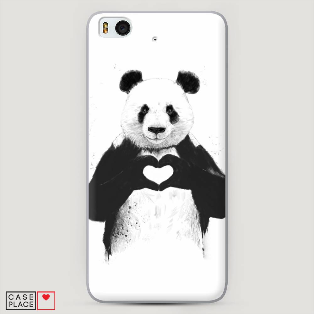 

Пластиковый чехол "Панда love" на Xiaomi Mi5S