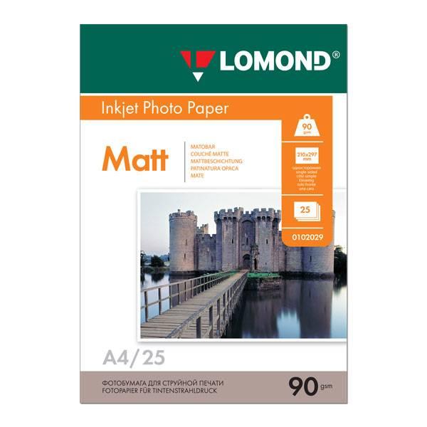 

БУМАГА LOMOND 90 ГР/М2 25Л, Белый